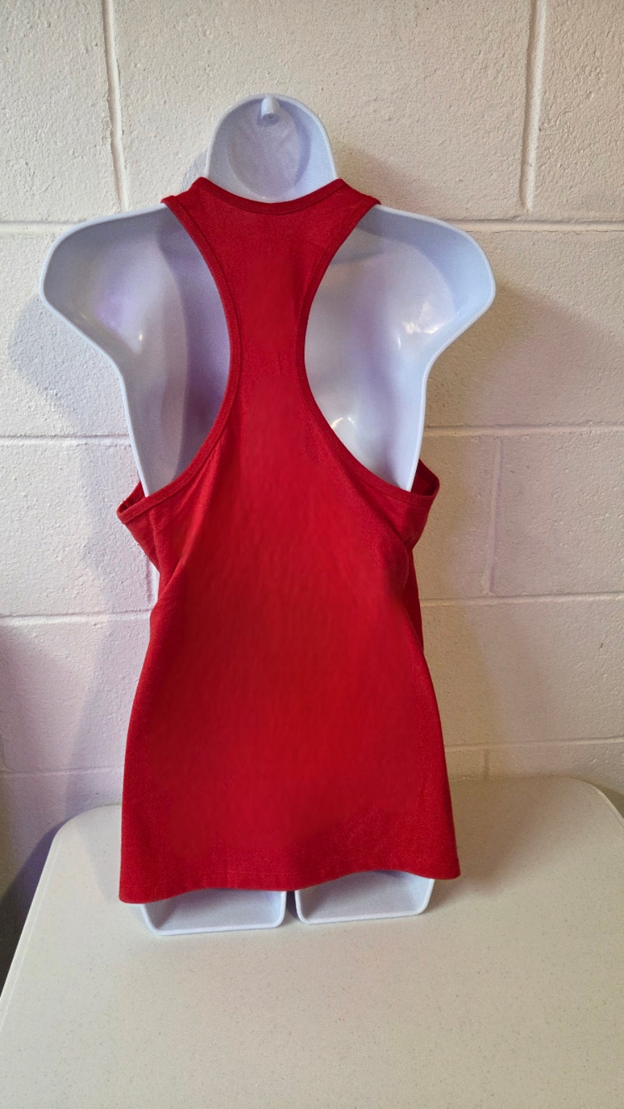 Red Women's Racerback tank - Gratitude is the best attitude
