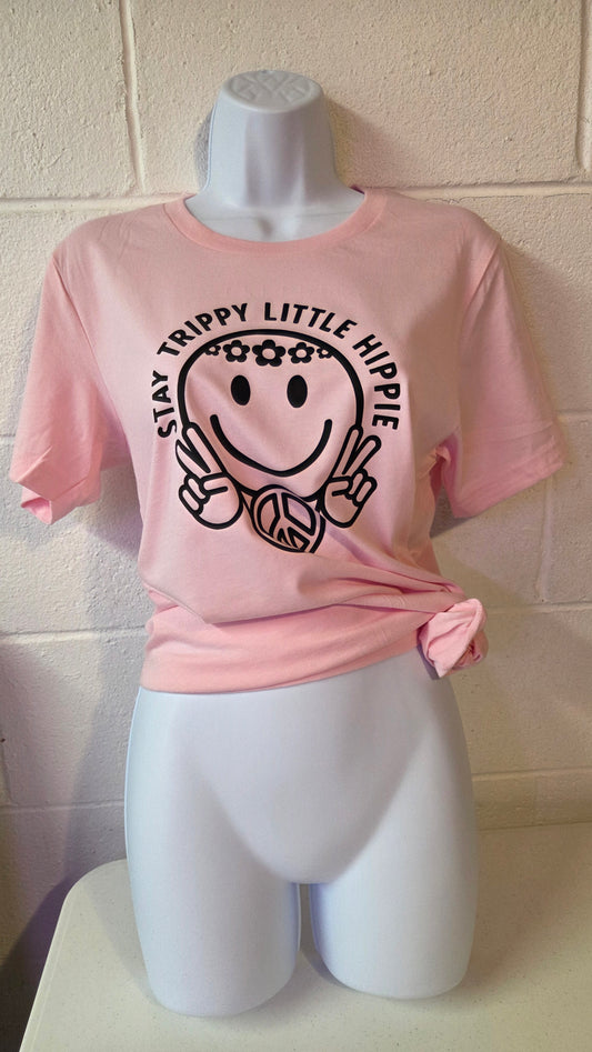 Tee Shirt - Stay Trippy, Little Hippie